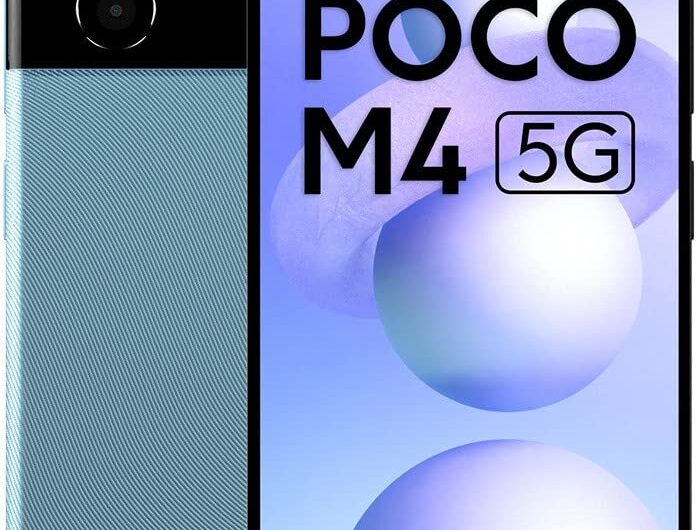 POCO M4 5G (Cool Blue, 4GB RAM 64GB RAM)